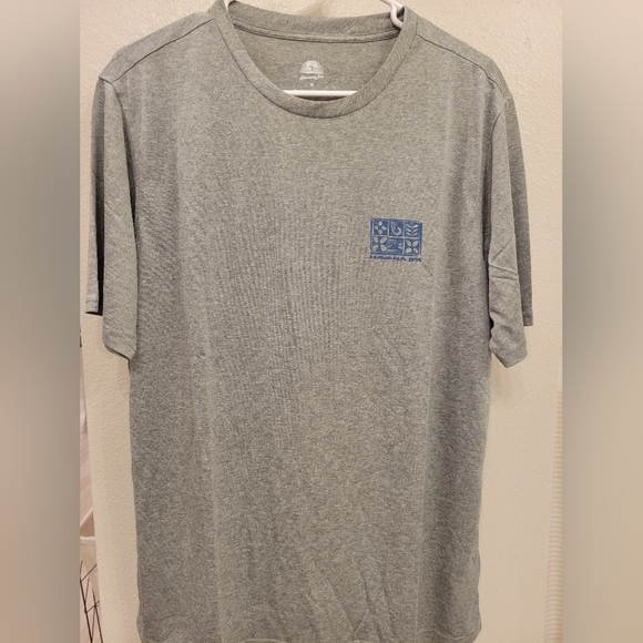 NWT Havana Jim SS Tshirt - Grey w Navy print. - Picture 1 of 3